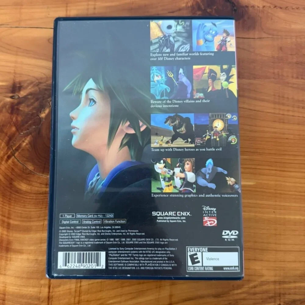 Play Station 2 Kingdom of Heart Video Game